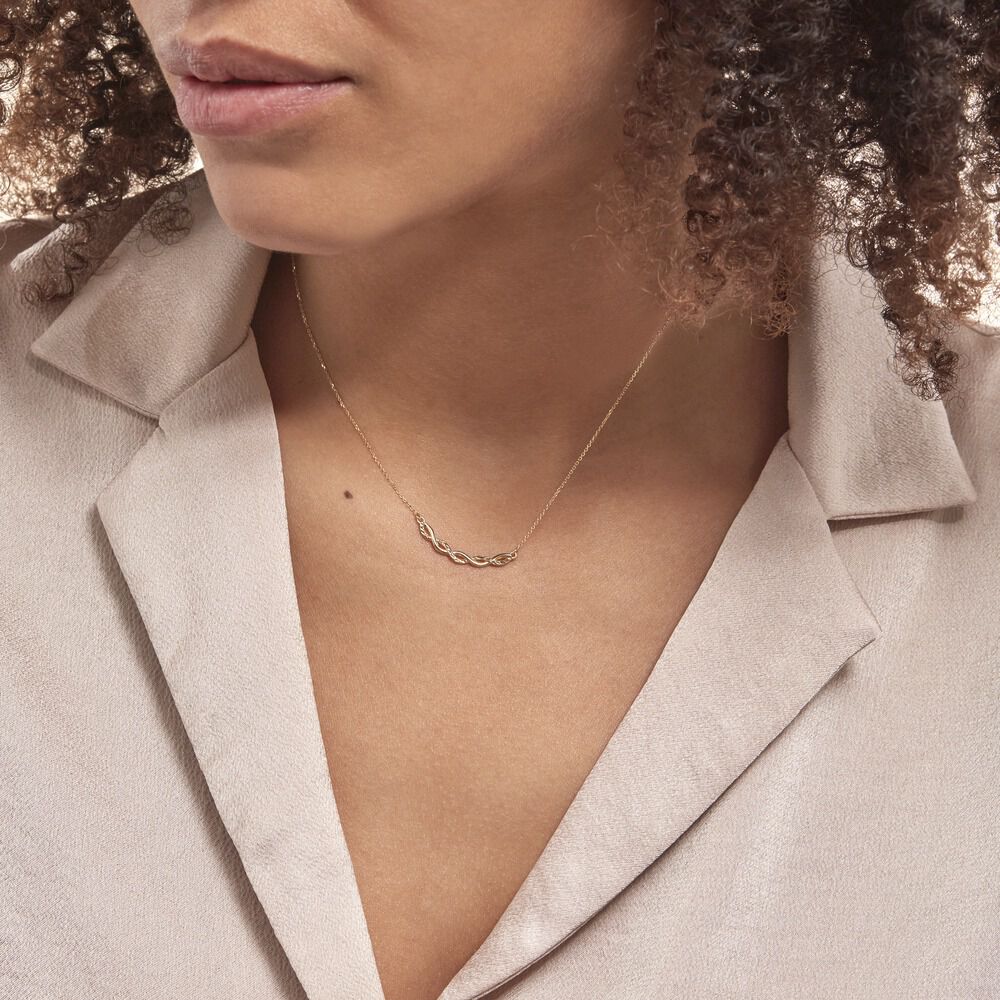Collier Or Jaune Pulsatille - Colliers ete Femme | Marc Orian