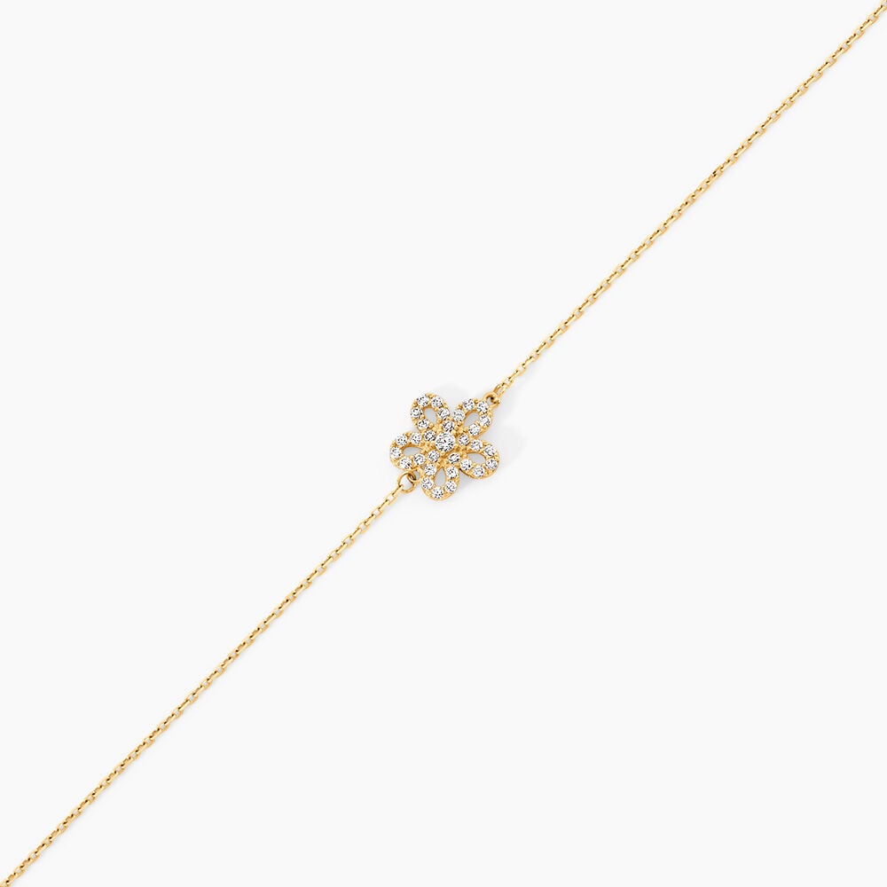 Bracelet Talie Or Jaune Oxyde De Zirconium - Bracelets cha&icirc;nes Femme | Marc Orian