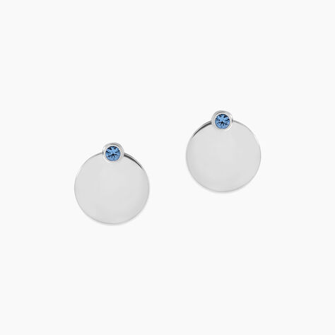 Bijoux D'oreilles Aleksandra Argent Blanc Oxyde De Zirconium - Piercings d'oreilles Femme | Marc Orian