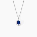 Collier Perez 2 Argent Blanc Oxyde De Zirconium - Colliers solitaires Femme | Marc Orian