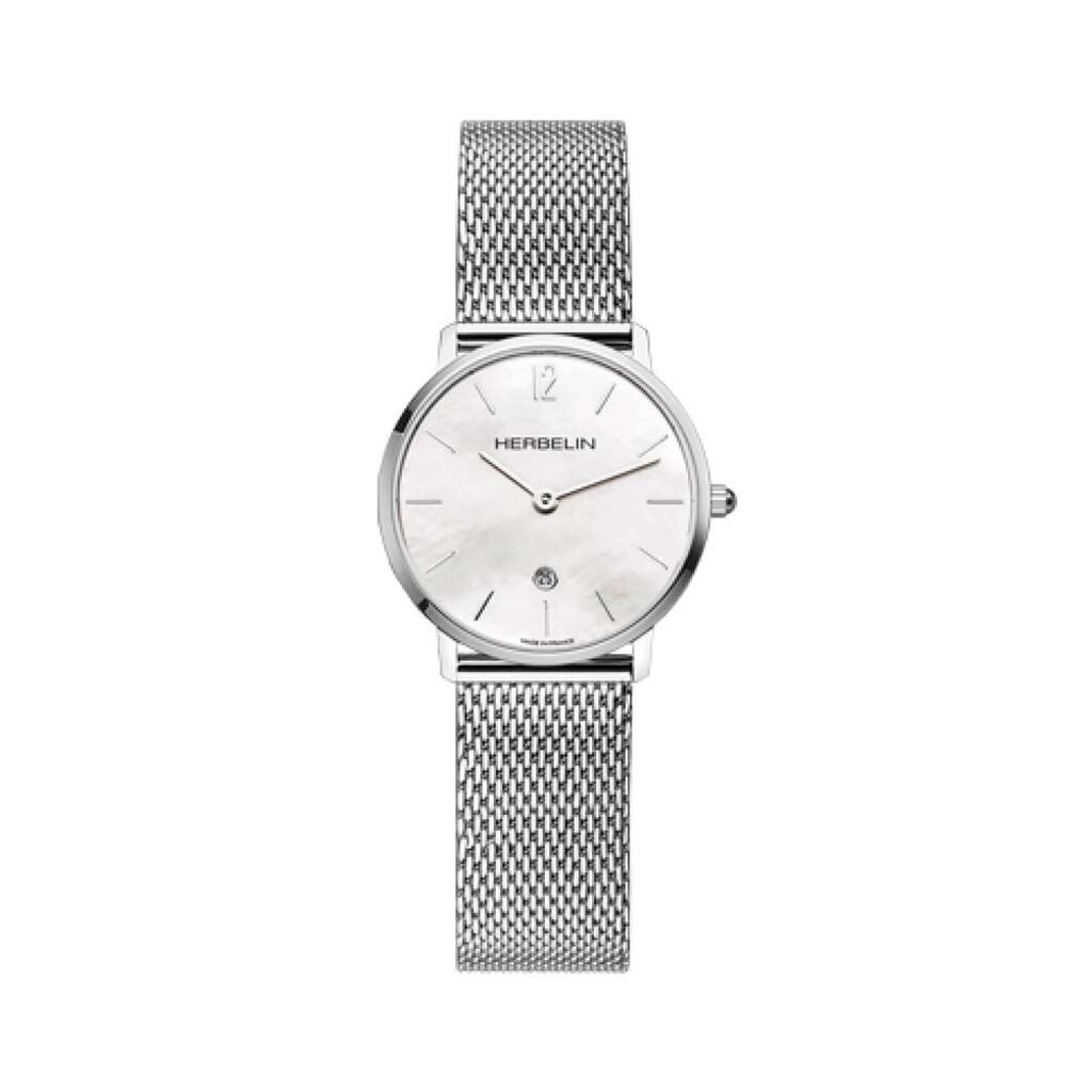Montre Herbelin City Nacre Blanche - Montres classiques Femme | Marc Orian
