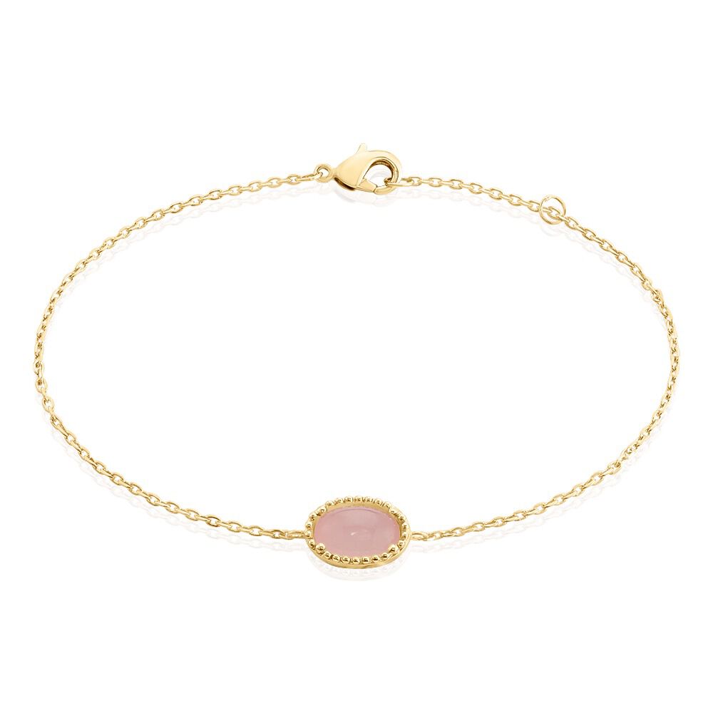 Bracelet Phileas Plaqu&eacute; Or Jaune Quartz - Bracelets fantaisie Femme | Marc Orian