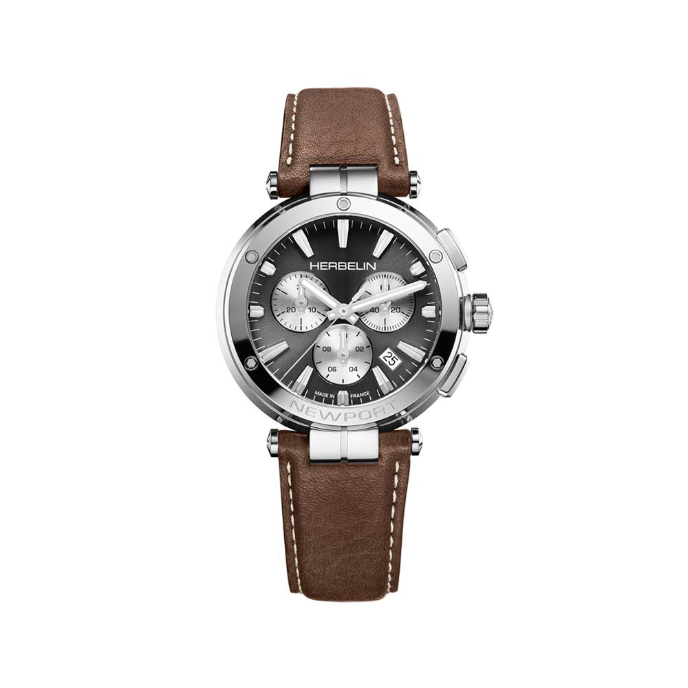Montre Herbelin Newport Chrono Gris - Montres étanches Homme | Marc Orian