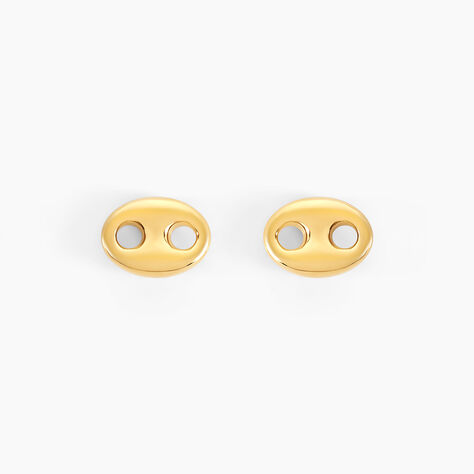 Boucles D'oreilles Puces Phebus Him Acier Doré - Nouveautés Homme | Marc Orian