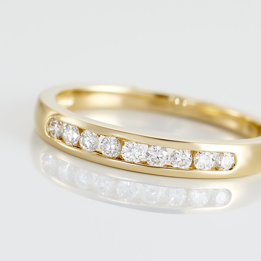 Alliance Giulia Or Jaune Diamant - Alliances duo Femme | Marc Orian