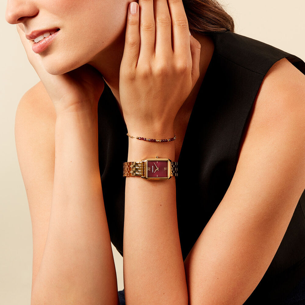 Coffret De Montre Codhor Arianne Bordeaux - Nouveautés montres Femme | Marc Orian