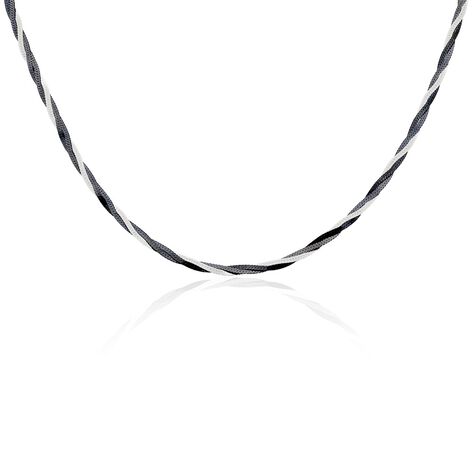 Collier Ehud Argent Bicolore - Chaines Femme | Marc Orian