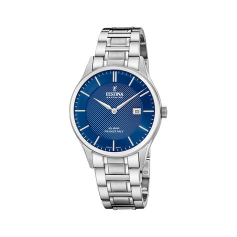 Montre Festina Swiss Made 40 Bleu - Montres Homme | Marc Orian