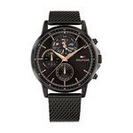 Montre Tommy Hilfiger Stewart Noir - Montres &eacute;tanches Homme | Marc Orian