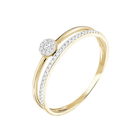 Bague Maellys Or Jaune Diamant - Bagues Solitaire Femme | Marc Orian