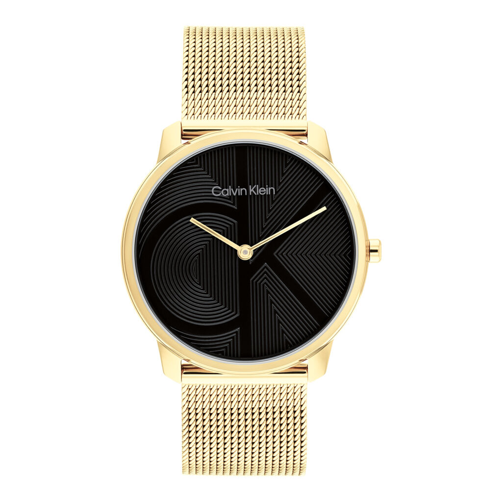 Montre Calvin Klein Ck Iconic Noir - Montres &eacute;tanches Femme | Marc Orian