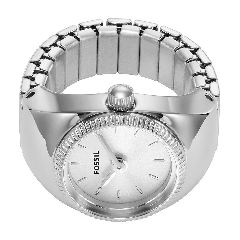 Montre Fossil Watch Ring Blanc - Montres &eacute;tanches Femme | Marc Orian