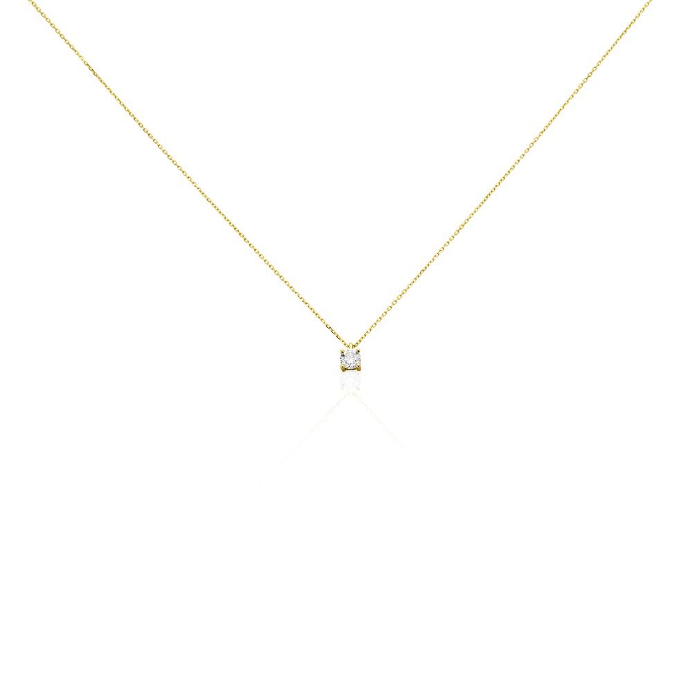 Collier Elfa Or Jaune Diamant - Colliers avec pierres Femme | Marc Orian