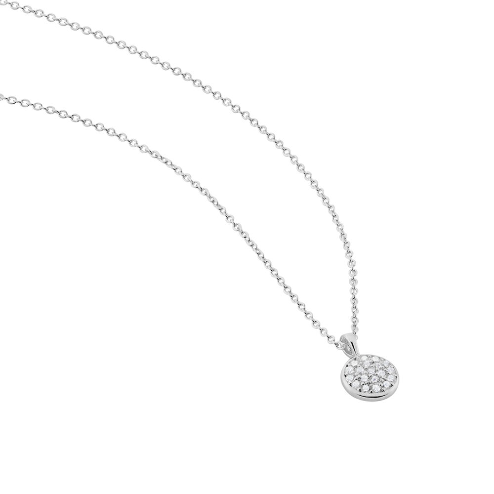 Collier Argent Victorin Oxydes De Zirconium - Colliers avec pierres Femme | Marc Orian
