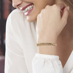 Bracelet Iris Or Jaune Maille Gourmette - Bracelets mailles Homme | Marc Orian