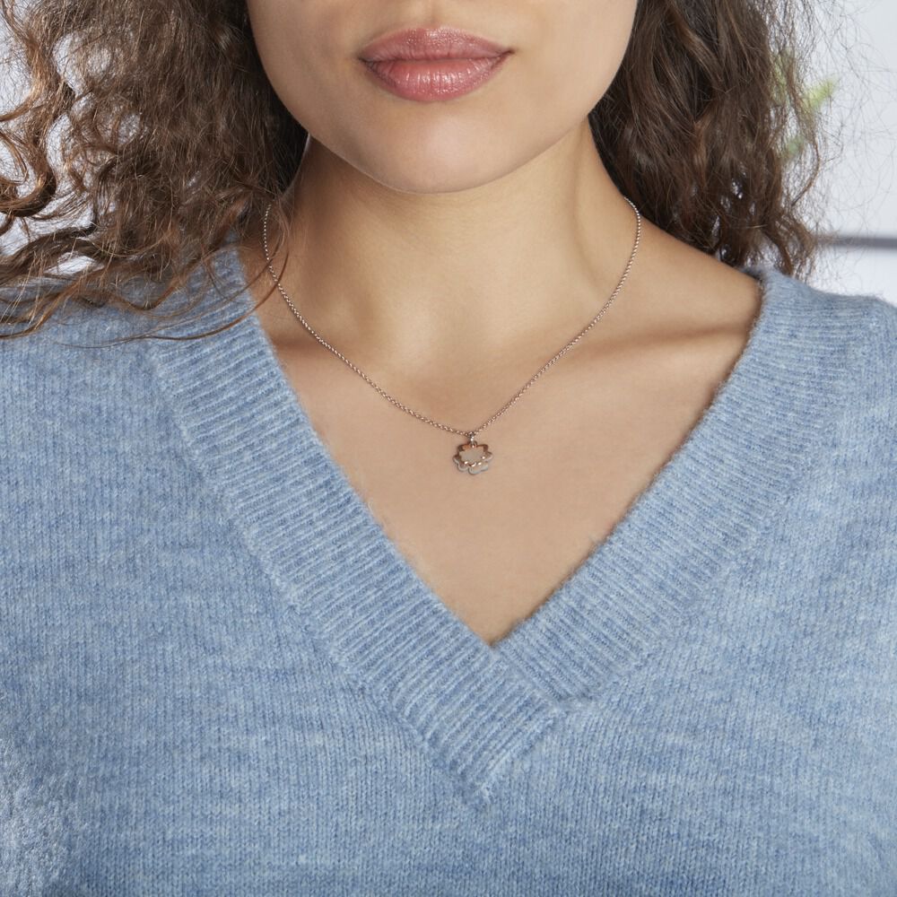 Collier Argent Bicolore Soio - Colliers fantaisie Femme | Marc Orian