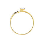 Bague Solitaire Abelia Or Jaune Oxyde De Zirconium - Solitaires Femme | Marc Orian