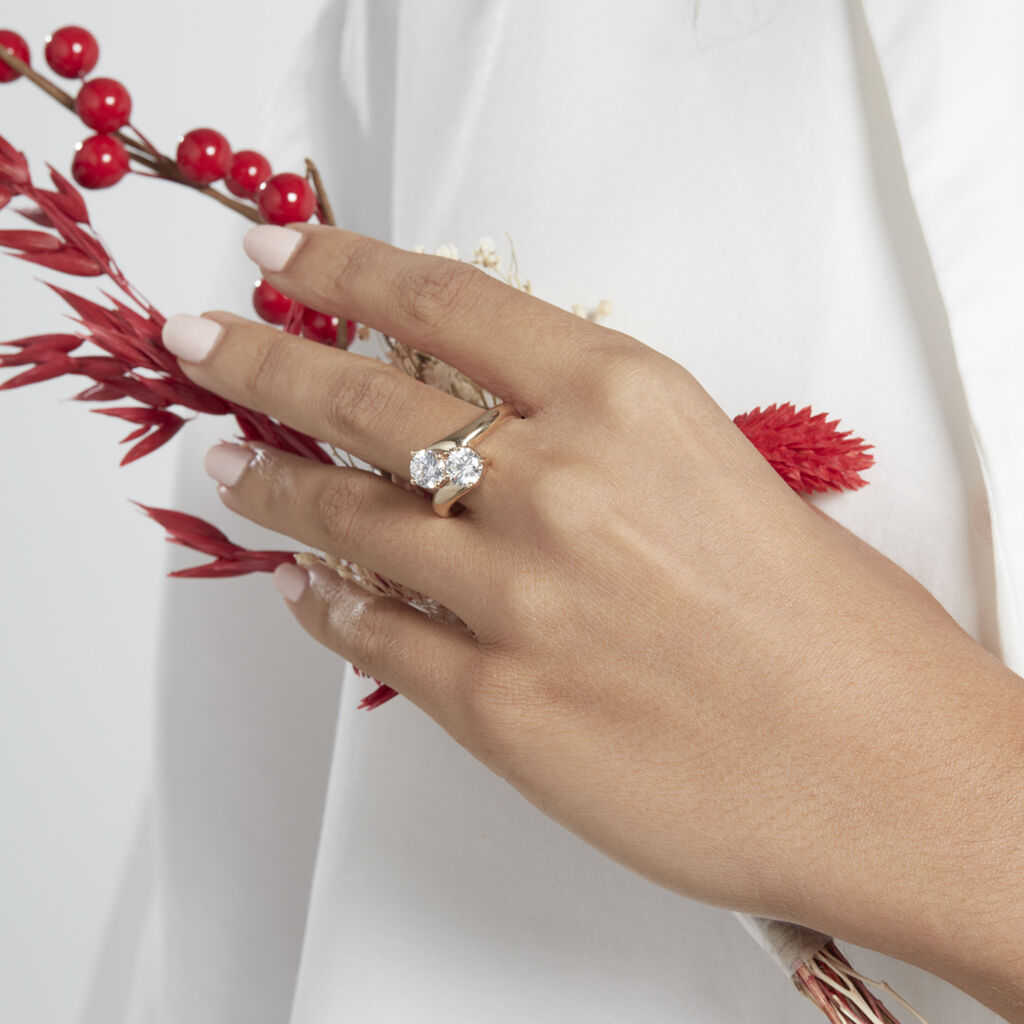 Bague Laban Plaqué Or Oxyde - Bague fantaisie Femme | Marc Orian