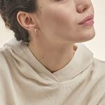 Cr&eacute;oles Tita Or Bicolore - Cr&eacute;oles Femme | Marc Orian