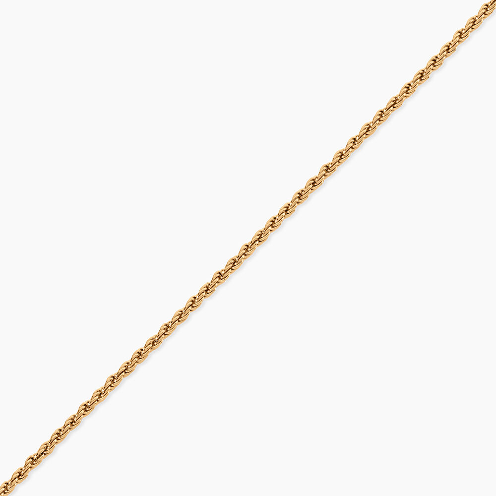 Bracelet Azelys Maille Corde Plaqu&eacute; Or Jaune - Bracelets fantaisie Femme | Marc Orian