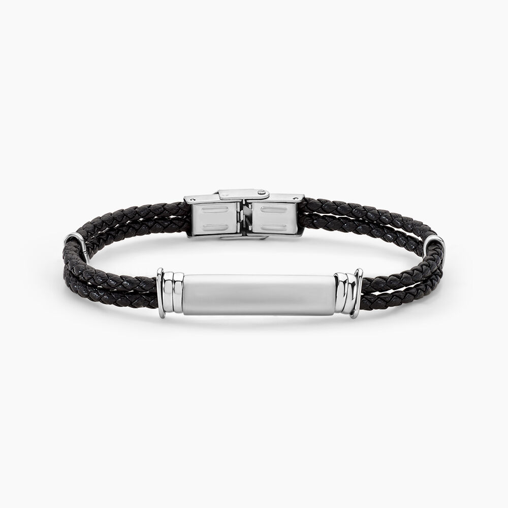 Bracelet Gaetan Acier Blanc - Bracelets cha&icirc;nes Homme | Marc Orian