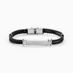 Bracelet Gaetan Acier Blanc - Bracelets cha&icirc;nes Homme | Marc Orian