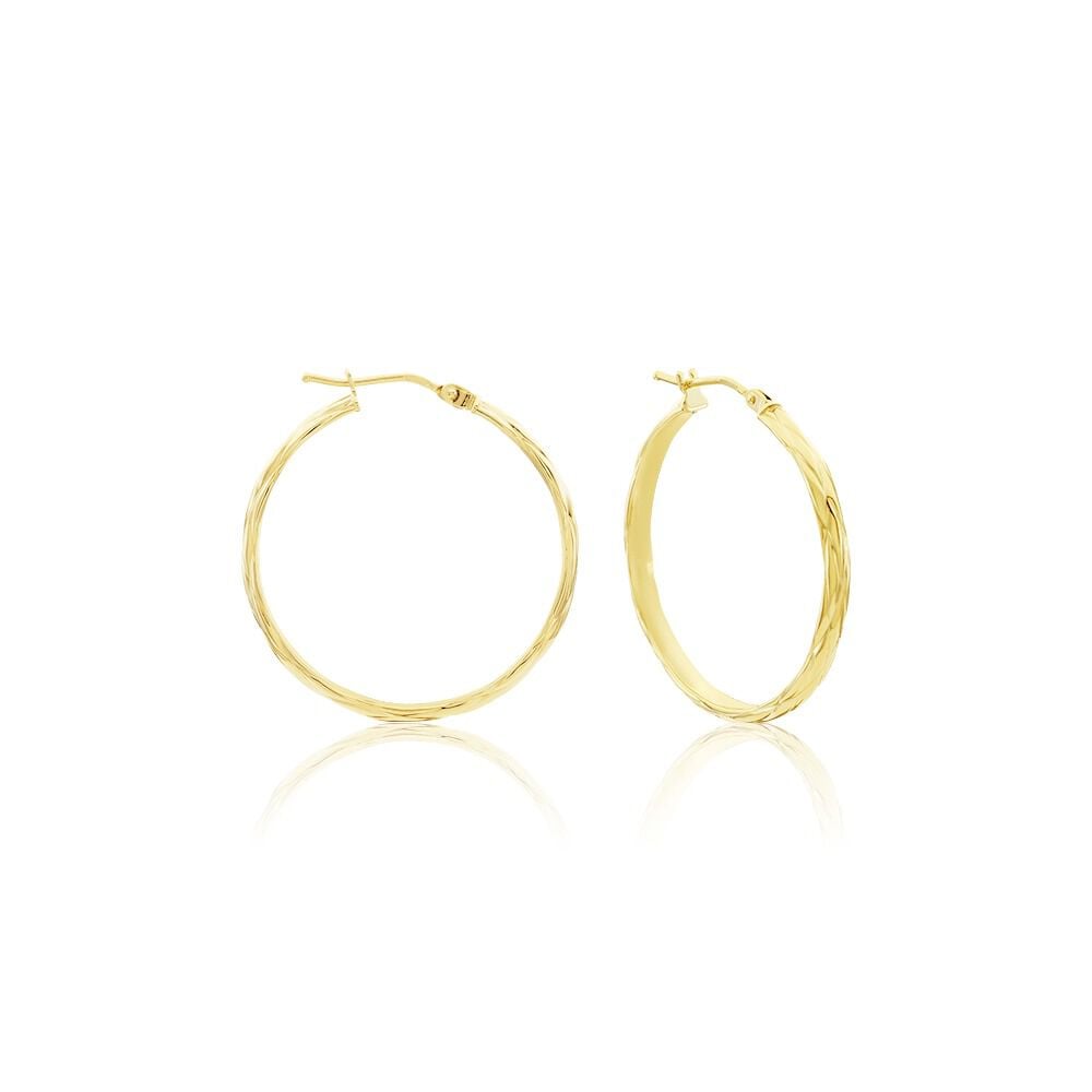 Créoles Vitali Or Jaune - Créoles Femme | Marc Orian