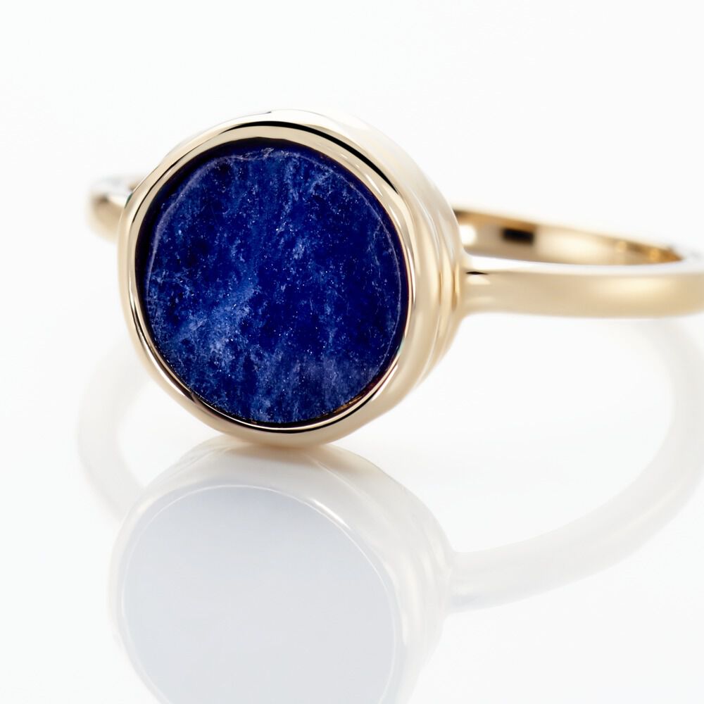 Bague Plaqué Or Neassa Sodalite -  Femme | Marc Orian