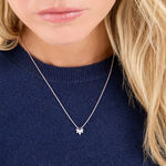 Collier Isabel Argent Blanc Oxyde De Zirconium - Colliers avec pierres Femme | Marc Orian