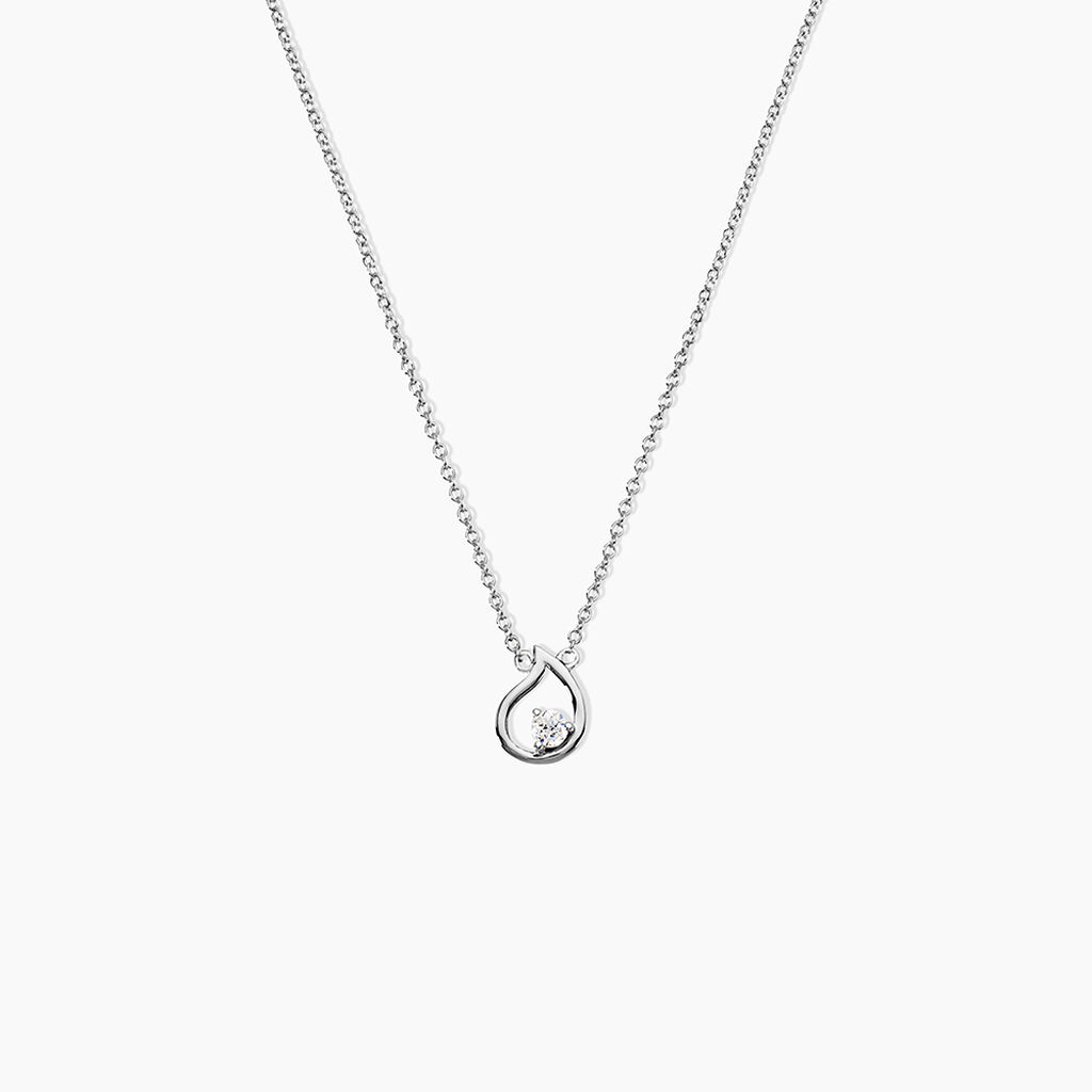 Collier Argent Sidonio Oxydes De Zirconium - Colliers avec pierres Femme | Marc Orian