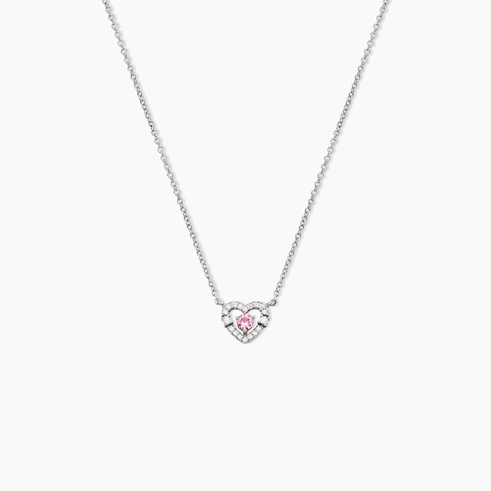 Collier Carren Argent Blanc Oxyde De Zirconium - Colliers solitaires Femme | Marc Orian