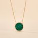 Collier Florica Or Jaune Malachite - Colliers avec pierres Femme | Marc Orian