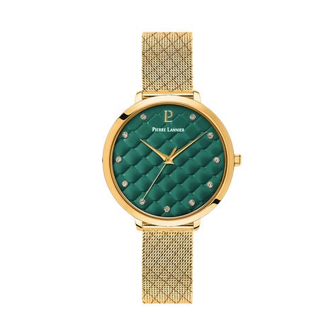Montre Pierre Lannier Grace Vert - Montres &eacute;tanches Femme | Marc Orian