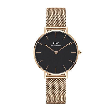 Montre Daniel Wellington Classic Melrose Noir - Montres &eacute;tanches Femme | Marc Orian