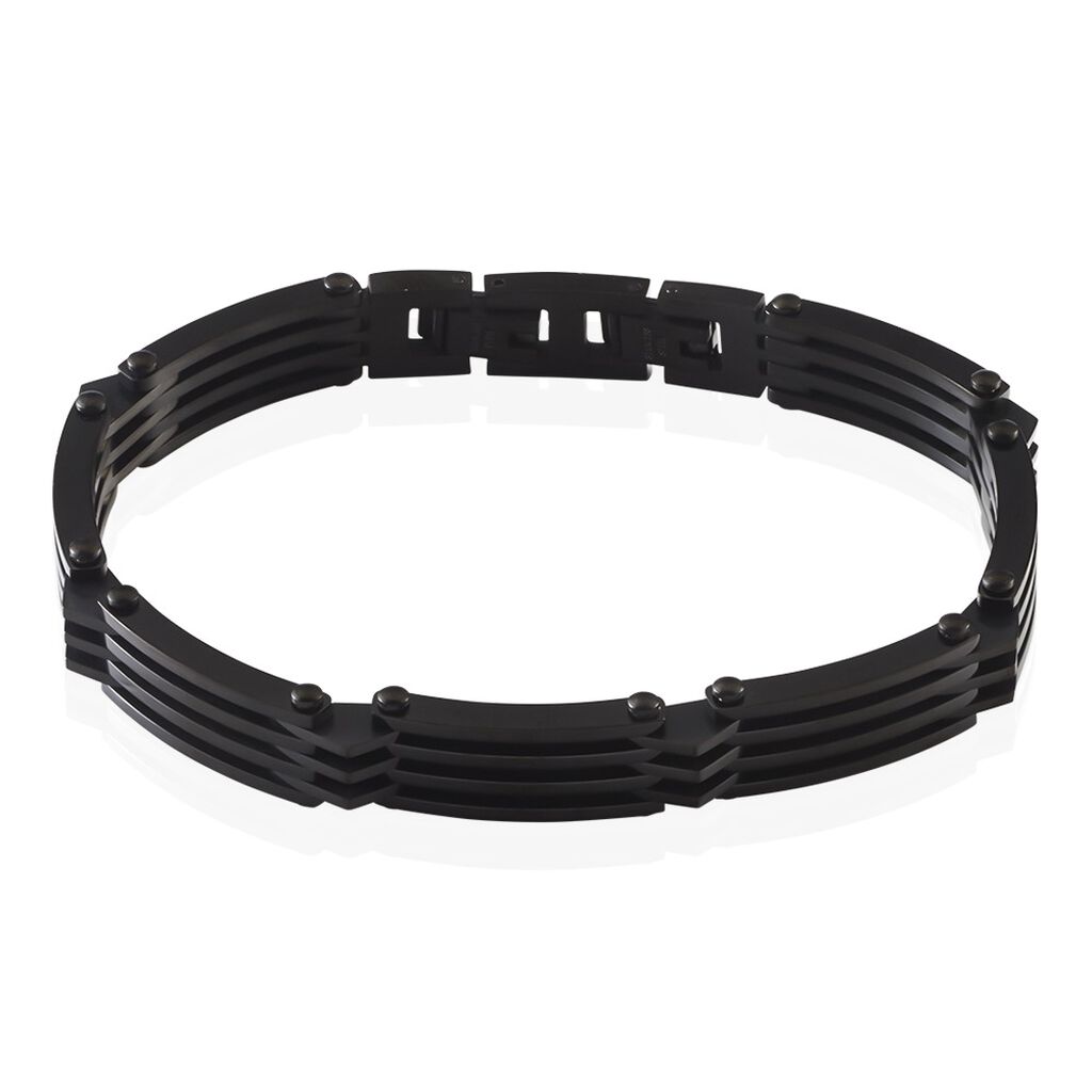 Bracelet Jourdan Homme Rio Acier Noir - Bracelets Homme | Marc Orian
