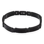 Bracelet Jourdan Homme Rio Acier Noir - Bracelets cha&icirc;nes Homme | Marc Orian