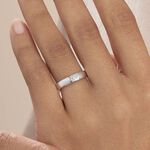 Bague Hajila Or Blanc Diamant - Bagues pierres pr&eacute;cieuses Femme | Marc Orian