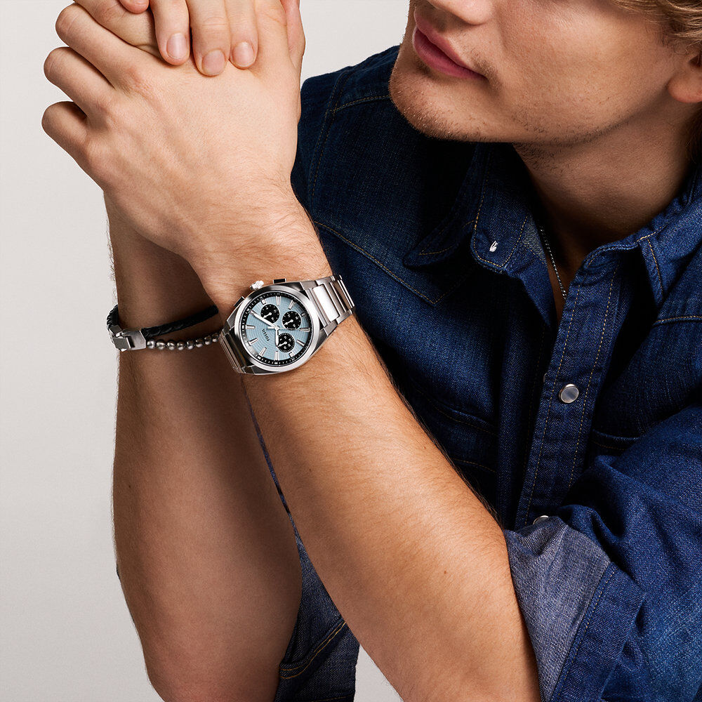 Montre Fossil Everett Bleu Sky - Montres étanches Homme | Marc Orian