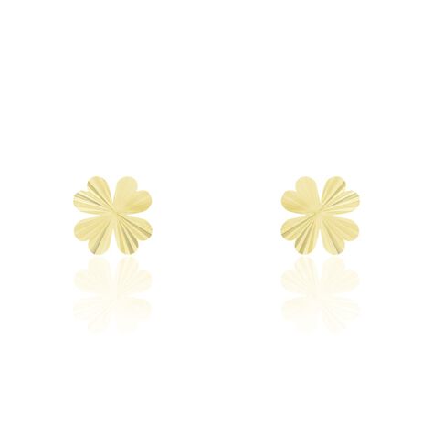 Boucles D'oreilles Puces Dag Or Jaune - Puces Femme | Marc Orian