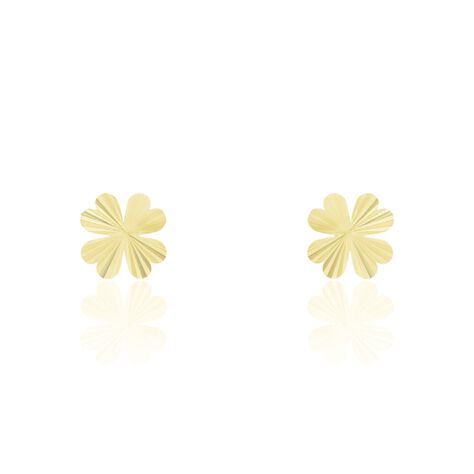 Boucles D'oreilles Puces Dag Or Jaune - Clous d'oreilles Femme | Marc Orian