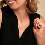 Collier Poem Argent Jaune Topaze Oxyde De Zirconium - Colliers avec pierres Femme | Marc Orian