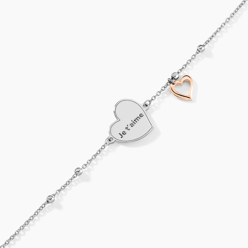 Bracelet Argent Bicolore Nura - Bracelets chaînes Femme | Marc Orian