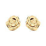 Boucles D'oreilles Puces Fioralba Plaqu&eacute; Or Jaune - Puces Femme | Marc Orian