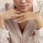 Bague Camilia Or Blanc Saphir - Solitaires Femme | Marc Orian