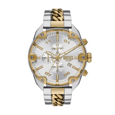 Montre Diesel Spiked Argent&eacute; - Montres &eacute;tanches Homme | Marc Orian
