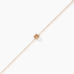 Bracelet Lylwen Argent Rose Oxyde De Zirconium - Bracelets fantaisie Femme | Marc Orian