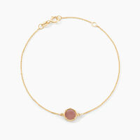 Bracelet Reflets Pop Or Jaune Calcédoine