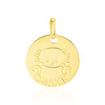 Pendentif Bergonia Zodiaque Or Jaune - Pendentifs Enfant | Marc Orian