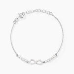 Bracelet Syliana Argent Blanc Oxyde De Zirconium - Bracelets fantaisie Femme | Marc Orian