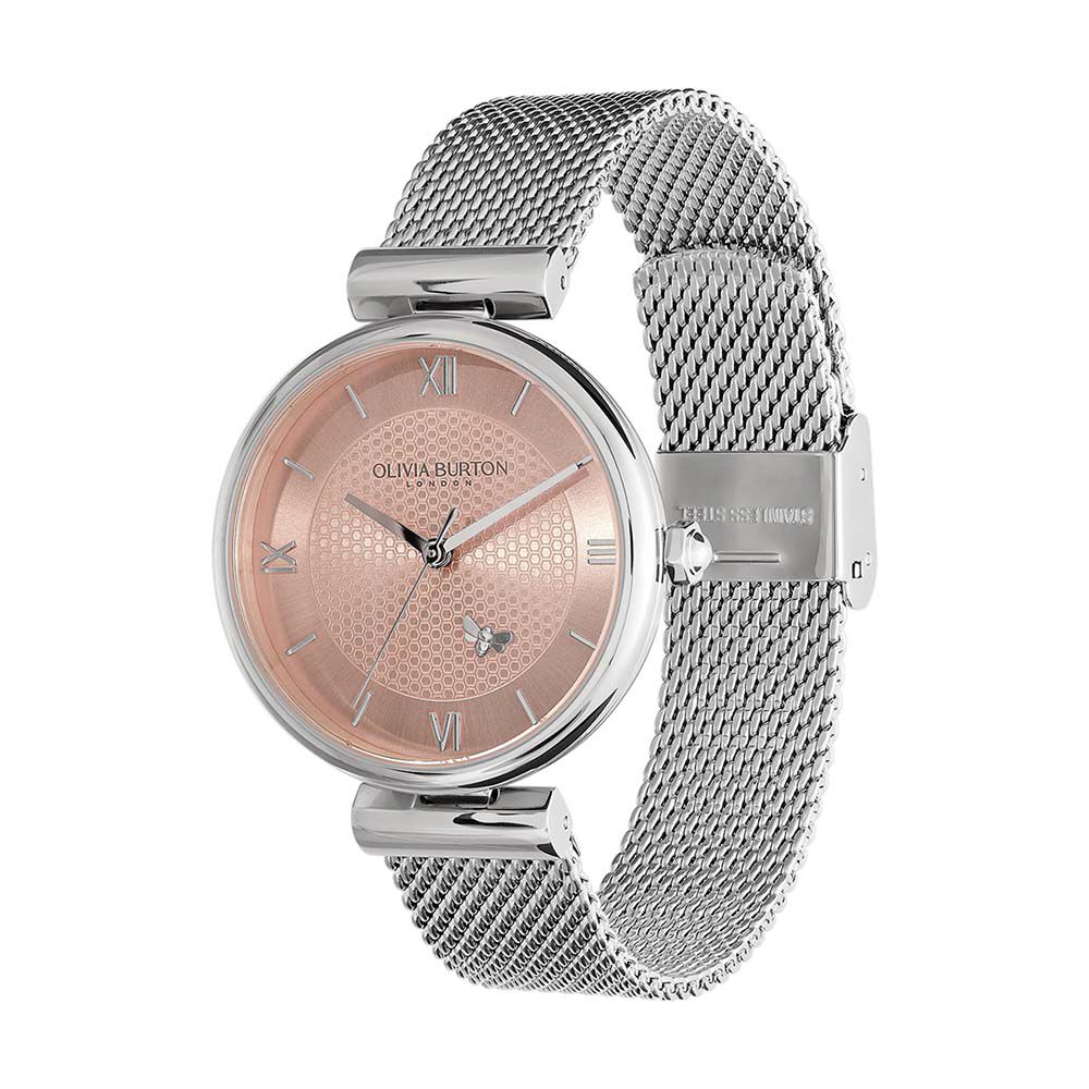 Montre Olivia Burton Minima Bee Rose - Montres &eacute;tanches Femme | Marc Orian